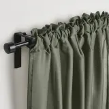 IKEA STENFRÖ (ИКЕА СТЕНФРО) — Шторы, 2 шт, на ленте/зеленые, 145x300 см — фото 6