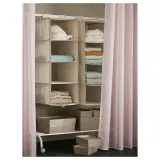 IKEA STENFRÖ (ИКЕА СТЕНФРО) — Штора, 1 шт, на ленте/розовый, 300x300 см — фото 3