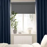 IKEA SANELA (ИКЕА САНЕЛА) — Штора, 2 шт, на ленте/зеленая, 140x300 см — фото 2