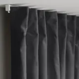 IKEA SANELA (ИКЕА САНЕЛА) — Штора, 2 шт, на ленте/темно-серый, 140x300 см — фото 5