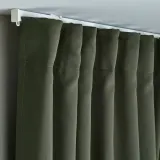 IKEA MAJGULL (ИКЕА МАЙГУЛЛ) — Шторы блэкаут, пара, на ленте/темно-зеленый, 145x300 см — фото 5