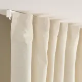 IKEA LENDA (ИКЕА ЛЕНДА) — Штора с креплением, 2 шт, на ленте/кремовая, 140x300 см — фото 4