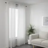 IKEA GJERTRUD (ИКЕА ГЙЕРТРУД) — Шторы, 2 шт, на ленте/белые, 145x300 см — фото 3