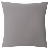 IKEA VIDEPLATTMAL (ИКЕА ВИДЕПЛАТТМАЛ) — Наволочка, светло-серый, 40x40 см — фото 1