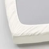 IKEA ULLVIDE (ИКЕА УЛЛВИДЕ) — Простыня на резинке, белая, 90x200 см — фото 4