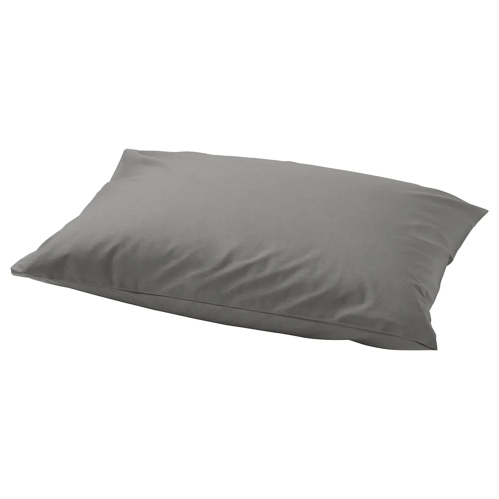 IKEA ULLVIDE (ИКЕА УЛЛВИДЕ) — Наволочка, серая, 50x60 см
