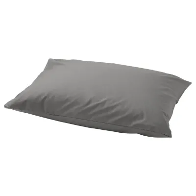 IKEA ULLVIDE (ИКЕА УЛЛВИДЕ) — Наволочка, серая, 50x60 см