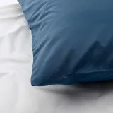 IKEA ULLVIDE (ИКЕА УЛЛВИДЕ) — Наволочка, темно-синий, 50x60 см — фото 2