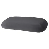 IKEA TÖCKENFLY (ИКЕА ТОКЕНФЛУ) — Эргономичная наволочка, серая, 29x43 см — фото 1