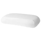 IKEA TÖCKENFLY (ИКЕА ТОКЕНФЛУ) — Эргономичная наволочка, белая, 29x43 см — фото 1