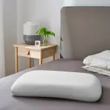 IKEA TÖCKENFLY (ИКЕА ТОКЕНФЛУ) — Эргономичная наволочка, белая, 29x43 см — фото 3