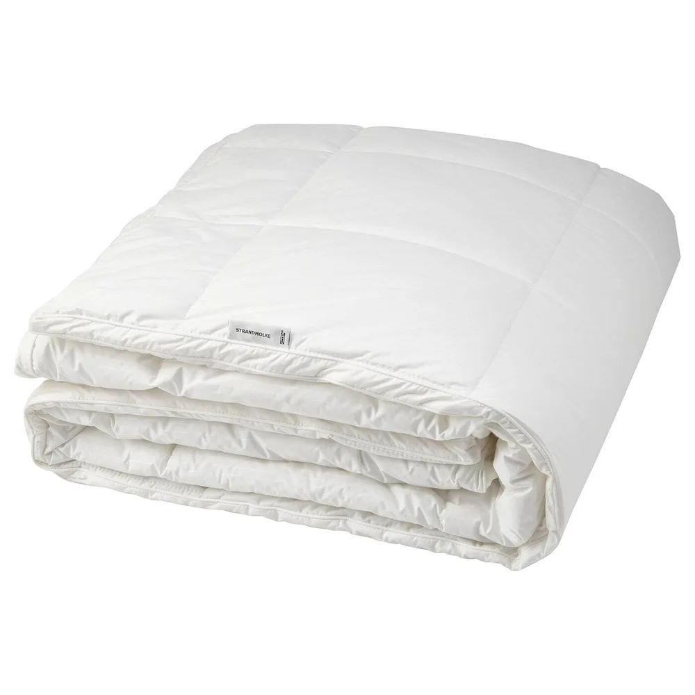 IKEA STRANDMOLKE (ИКЕА СТРАНДМОЛКЕ) — Одеяло, теплое, 200x200 см