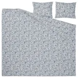 IKEA RODGERSIA (ИКЕА РОДГЕРСИА) — Пододеяльник и 2 наволочки, синий/белый, 200x200/50x60 см — фото 6