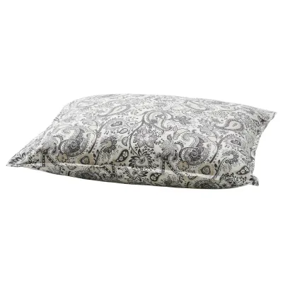 IKEA RODGERSIA (ИКЕА РОДГЕРСИА) — Наволочка, серый/белый, 50x60 см