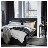 IKEA NATTJASMIN (ИКЕА НАТТЙАСМИН) — Пододеяльник и наволочка, белый, 150x200/50x60 см — фото 3