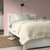 IKEA INDIRA (ИКЕА ИНДИРА) — Покрывало, натуральный/отбеленный хлопок, 230x250 см — фото 3