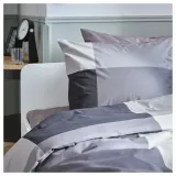 IKEA BRUNKRISSLA (ИКЕА БРУНКРИССЛА) — Наволочка, черная, 50x60 см — фото 5