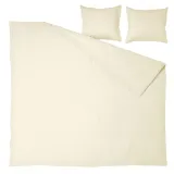 IKEA ÄNGSLILJA (ИКЕА ЭНГСЛИЛЙА) — Пододеяльник и 2 наволочки, натуральный, 200x200/50x60 см — фото 6