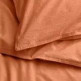IKEA ÄNGSLILJA (ИКЕА ЭНГСЛИЛЙА) — Пододеяльник и 2 наволочки, красно-коричневый, 200x200/50x60 см — фото 4