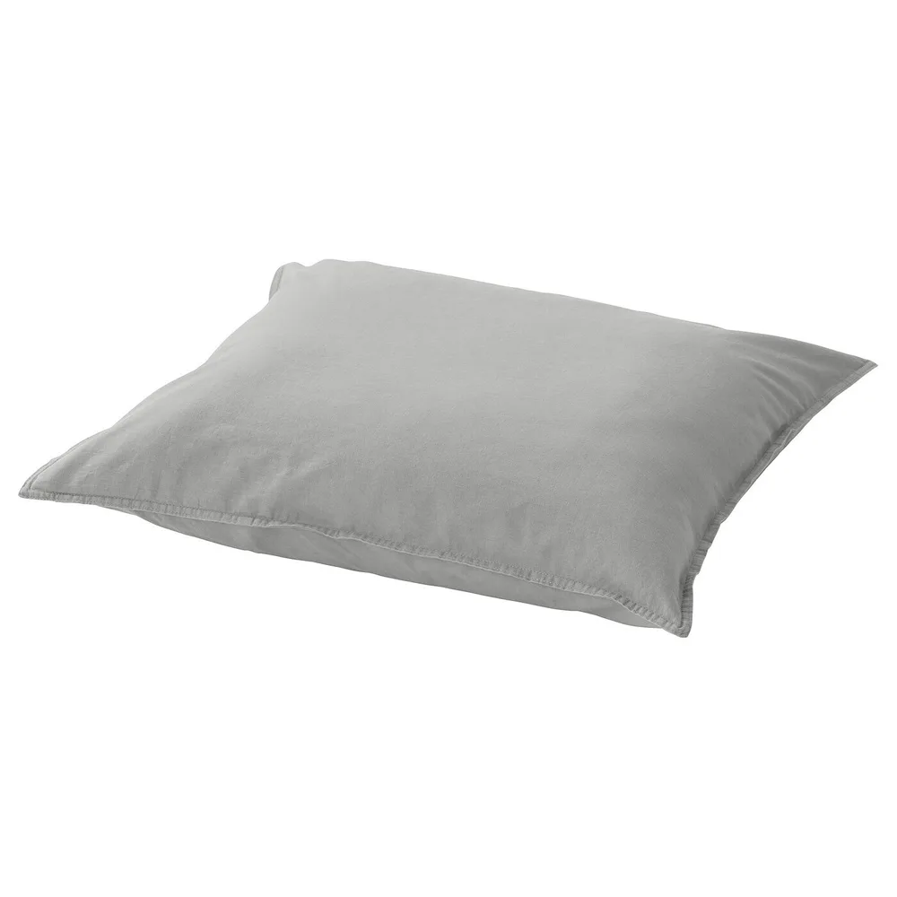 IKEA ÄNGSLILJA (ИКЕА ЭНГСЛИЛЙА) — Наволочка, серая, 50x60 см