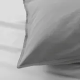 IKEA ÄNGSLILJA (ИКЕА ЭНГСЛИЛЙА) — Наволочка, серая, 50x60 см — фото 2
