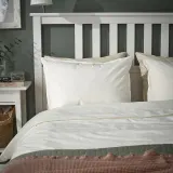 IKEA ÄNGSLILJA (ИКЕА ЭНГСЛИЛЙА) — Наволочка, белая, 50x60 см — фото 3