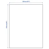 IKEA DYTÅG (ИКЕА ДУТОГ) — Одеяло, серо-зеленое, 130x170 см — фото 5