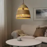 IKEA TORARED (ИКЕА ТОРАРЕД) — Абажур для подвесной лампы, осока/ручная работа, 36 см — фото 5