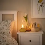 IKEA TÄRNABY (ИКЕА ТЭРНАБУ) — Настольная лампа, темно-желтая с регулировкой яркости, 25 см — фото 2