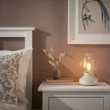 IKEA TÄRNABY (ИКЕА ТЭРНАБУ) — Настольная лампа, бежевый с регулировкой яркости, 25 см — фото 2
