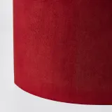 IKEA SUNNEBY (ИКЕА СУННЕБЙ) — / MOLNSKIKT Подвесной светильник, черный/темно-красный бархат, 33 см — фото 3