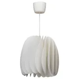 IKEA SKYMNINGEN (ИКЕА СКЙМНИНГЕН) — Подвесной светильник, белый, 42 см — фото 1