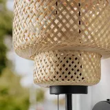 IKEA SINNERLIG (ИКЕА СИННЕРЛИГ) — Настенный светильник, стационарная установка, бамбук/ручная работа — фото 5