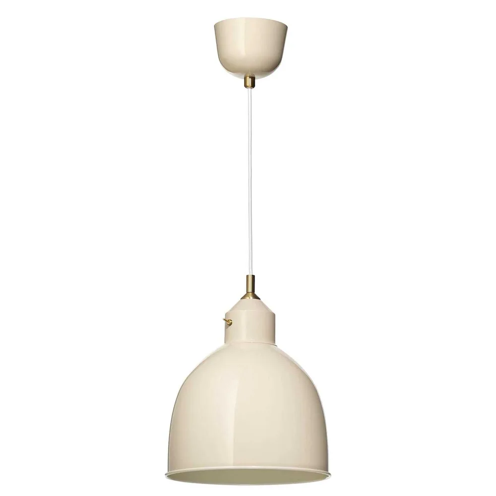 IKEA RÖDFLIK (ИКЕА РОДФЛИК) — Подвесной светильник, светло-бежевый