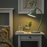 IKEA RÖDFLIK (ИКЕА РОДФЛИК) — Настольная лампа, серо-зеленая — фото 3