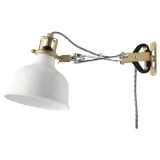 IKEA RANARP (ИКЕА РАНАРП) — Точечный светильник с кронштейном, настенный, кремовый — фото 1
