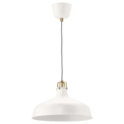 IKEA RANARP (ИКЕА РАНАРП) — Подвесной светильник, кремовый, 38 см