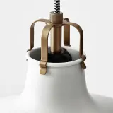 IKEA RANARP (ИКЕА РАНАРП) — Подвесной светильник, кремовый, 38 см — фото 7