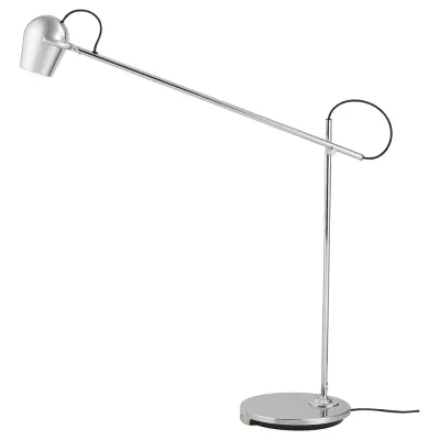 IKEA MODERMOLN (ИКЕА МОДЕРМОЛН) — Настольная лампа, хром