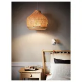 IKEA MISTERHULT (ИКЕА МИСТЕРХУЛТ) — Подвесной светильник, бамбук/ручная работа, 45 см — фото 4