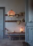 IKEA MISTERHULT (ИКЕА МИСТЕРХУЛТ) — Подвесной светильник, бамбук/ручная работа, 45 см — фото 6