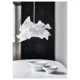 IKEA KRUSNING (ИКЕА КРУСНИНГ) — Абажур для подвесного светильника, белый, 43 см — фото 4