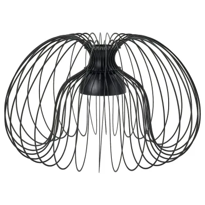 IKEA KALLFRONT (ИКЕА КАЛЛЬФРОНТ) — Абажур для подвесного светильника, черный, 52 см