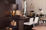 IKEA BRUNSTA (ИКЕА БРУНСТА) — Абажур для подвесного светильника, черный, 30 см — фото 4