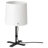 IKEA BARLAST (ИКЕА БАРЛАСТ) — Настольная лампа, черный/белый, 31 см — фото 1