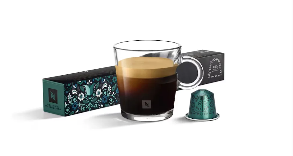 Stockholm Lungo кофе в капсулах Nespresso, 10 шт.