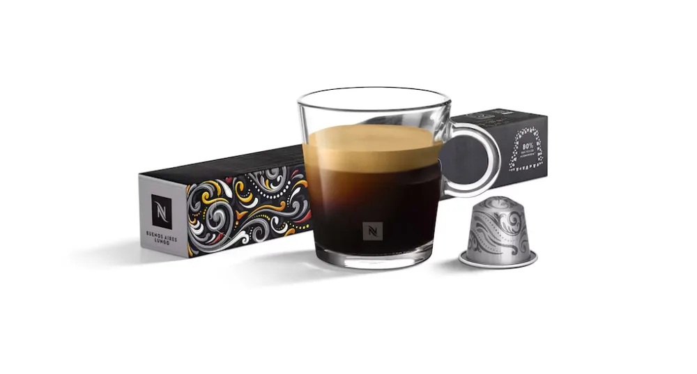 Buenos Aires Lungo кофе в капсулах Nespresso, 10 шт.