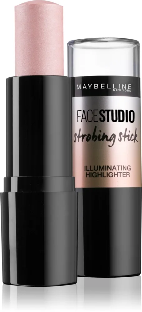 MAYBELLINE NEW YORK Master Strobing - хайлайтер, 9 г, оттенок 200 Medium - Nude Glow