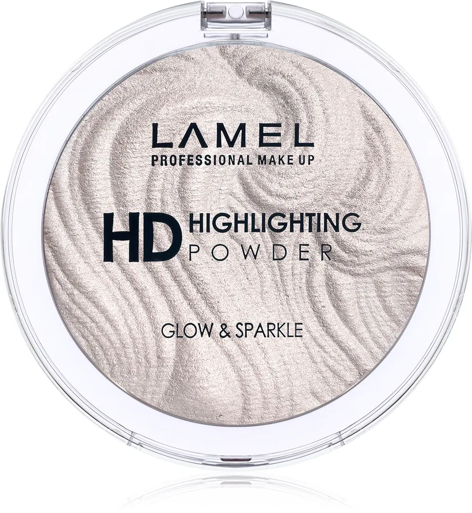 LAMEL Insta Glow and Sparkle - Компактный пудровый хайлайтер, 12 g
