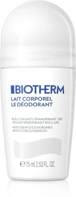 Biotherm Lait Corporel Le Deodorant - Рулонный антиперспирант без парабенов, 75 мл